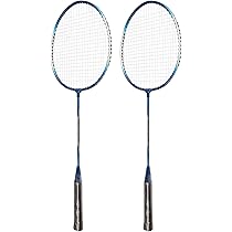 Amazon | バドミントンラケット 2 セット、鉄合金モデル 918 2